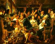 Jacob Jordaens, bonfesten